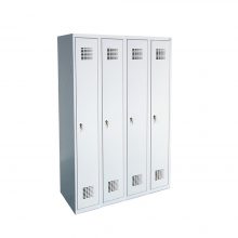 4 hosszúajtós öltözőszekrény