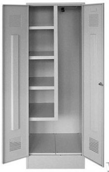 Tisztítószer tároló fém szekrény