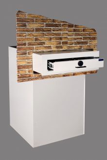 Páncélszekrény bedobó szerkezettel