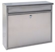 Rozsdamentes postaláda- Hochhaus