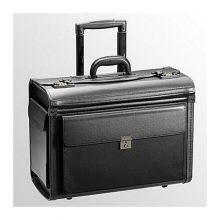 Pénzszállító táska- Pilóta műbőr húzókaros