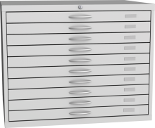 Térkép és tervrajz tároló -A/1